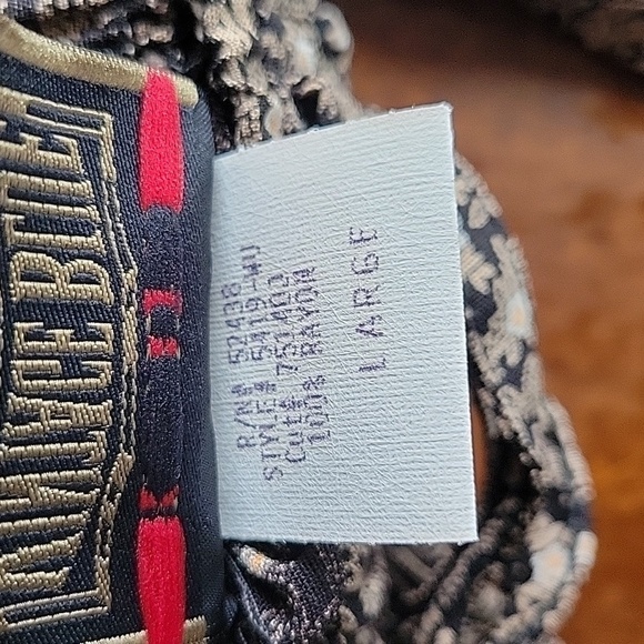 Vintage 90s NWT Floral Motif Print Drawstring Pants Size Large - Picture 12 of 12